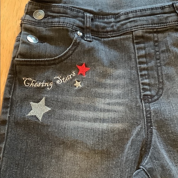 Wonder Nation Chasing Stars Overalls Girls 12 - Picture 5 of 14